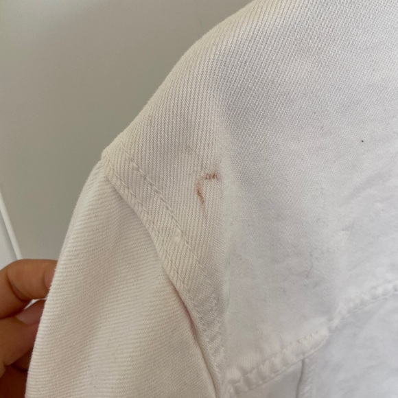 FOREVER 21 WHITE DENIM JACKET - Picture 5 of 7